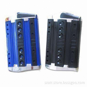 Car Pedal Pads, Made of Plastic Material